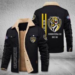 Auspiritmerch Richmond Tigers Style Fleece Thermal Cotton Jacket