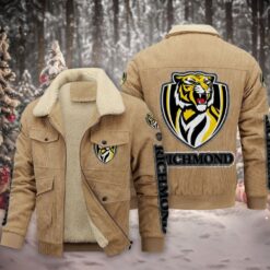 Auspiritmerch Richmond Tigers Style Fleece Thermal Cotton Jacket