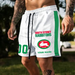 Auspiritmerch South Sydney Rabbitohs Custom Name And Number Short Pants Gift For Fans