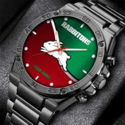Auspiritmerch South Sydney Rabbitohs Personalized Fashion Hand Watch Gift For Fans