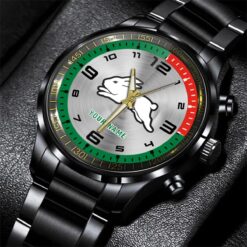 Auspiritmerch South Sydney Rabbitohs Personalized Stainless Steel Hand Watch Gift For Fans