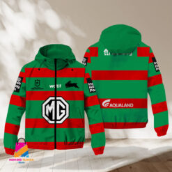 Auspiritmerch South Sydney Rabbitohs Sports Windbreaker Jacket For Fans