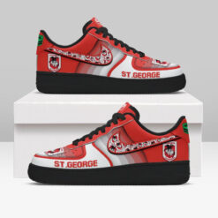Auspiritmerch St. George Illawarra Dragons Sports Air Low-Top Sneakers Shoes For Men And Women