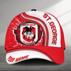 Auspiritmerch St. George Illawarra Dragons Sports Classic Cap Gift For Fans