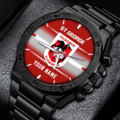 Auspiritmerch St. George Illawarra Dragons Sports Personalized Fashion Hand Watch Gift For Fans