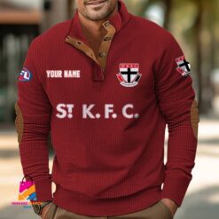 Auspiritmerch St Kilda Football Personalized Sports Sweatshirt Gift For Fans