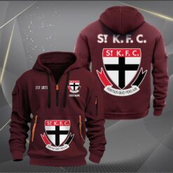 Auspiritmerch St Kilda Personalized Sports Hoodie Zipper Gift For Fans