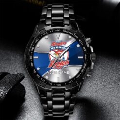 Auspiritmerch Sydney Roosters Personalized Style Alloy Men Quartz Watch Gift For Fans