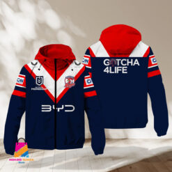 Auspiritmerch Sydney Roosters Sports Windbreaker Jacket For Fans
