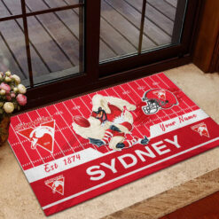 Auspiritmerch Sydney Swans Personalized Rug Gift For Fans