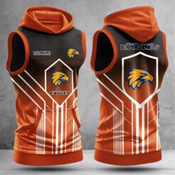 Auspiritmerch West Coast Eagles Hooded Tank Top Gift For Fans