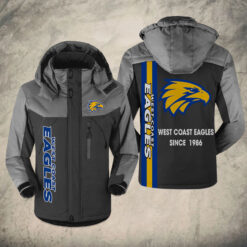 Auspiritmerch West Coast Eagles Parka Windbreaker Jacket Gift For fans