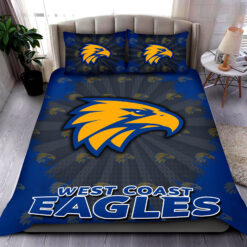 Auspiritmerch West Coast Eagles Personalized Bedding Set Gift For fans