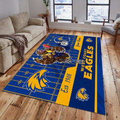 Auspiritmerch West Coast Eagles Personalized Fashion Carpet Rug Gift For Fans