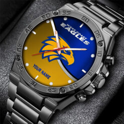 Auspiritmerch West Coast Eagles Personalized Fashion Hand Watch Gift For Fans