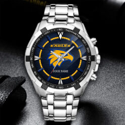 Auspiritmerch West Coast Eagles Personalized Style Alloy Men Quartz Watch Gift For Fans