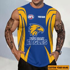 Auspiritmerch West Coast Eagles Personalized Tank Top Gift For Fans
