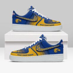 Auspiritmerch West Coast Eagles Sports Air Low-Top Sneakers Shoes For Men And Women