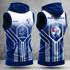 Auspiritmerch Western Bulldogs Hooded Tank Top Gift For Fans