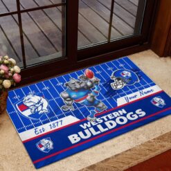 Auspiritmerch Western Bulldogs Personalized Rug Gift For Fans