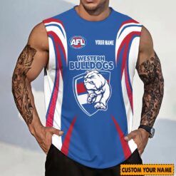 Auspiritmerch Western Bulldogs Personalized Tank Top Gift For Fans