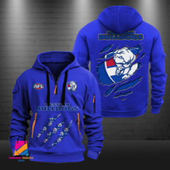 Auspiritmerch Western Bulldogs Sports Hoodie Zipper Gift For Fans