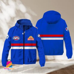 Auspiritmerch Western Bulldogs Sports Windbreaker Jacket For Fans