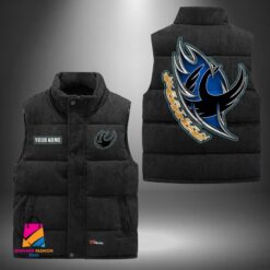 Auspiritmerch Western Force Personalized Style Sleeveless Puffer Jacket Gift For Fans