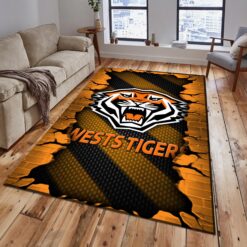 Auspiritmerch Wests Tigers Fashion Carpet Rug Gift For Fans