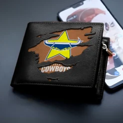 Auspiritmerch North Queensland Cowboys Folded Wallet For Fans