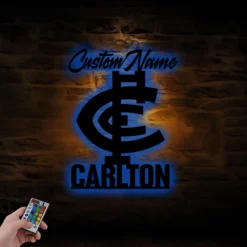 Auspiritmerch Carlton Blues Wall Art LED Gifts For Fans