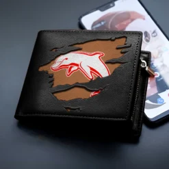Auspiritmerch Redcliffe Dolphins Folded Wallet For Fans