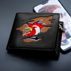 Auspiritmerch Sydney Roosters Folded Wallet For Fans