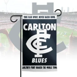 Auspiritmerch Carlton Blues Garden Flag Gift For Fans
