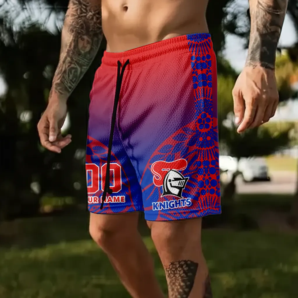 Auspiritmerch Newcastle Knights Personalized Short Pants Gift For Fans