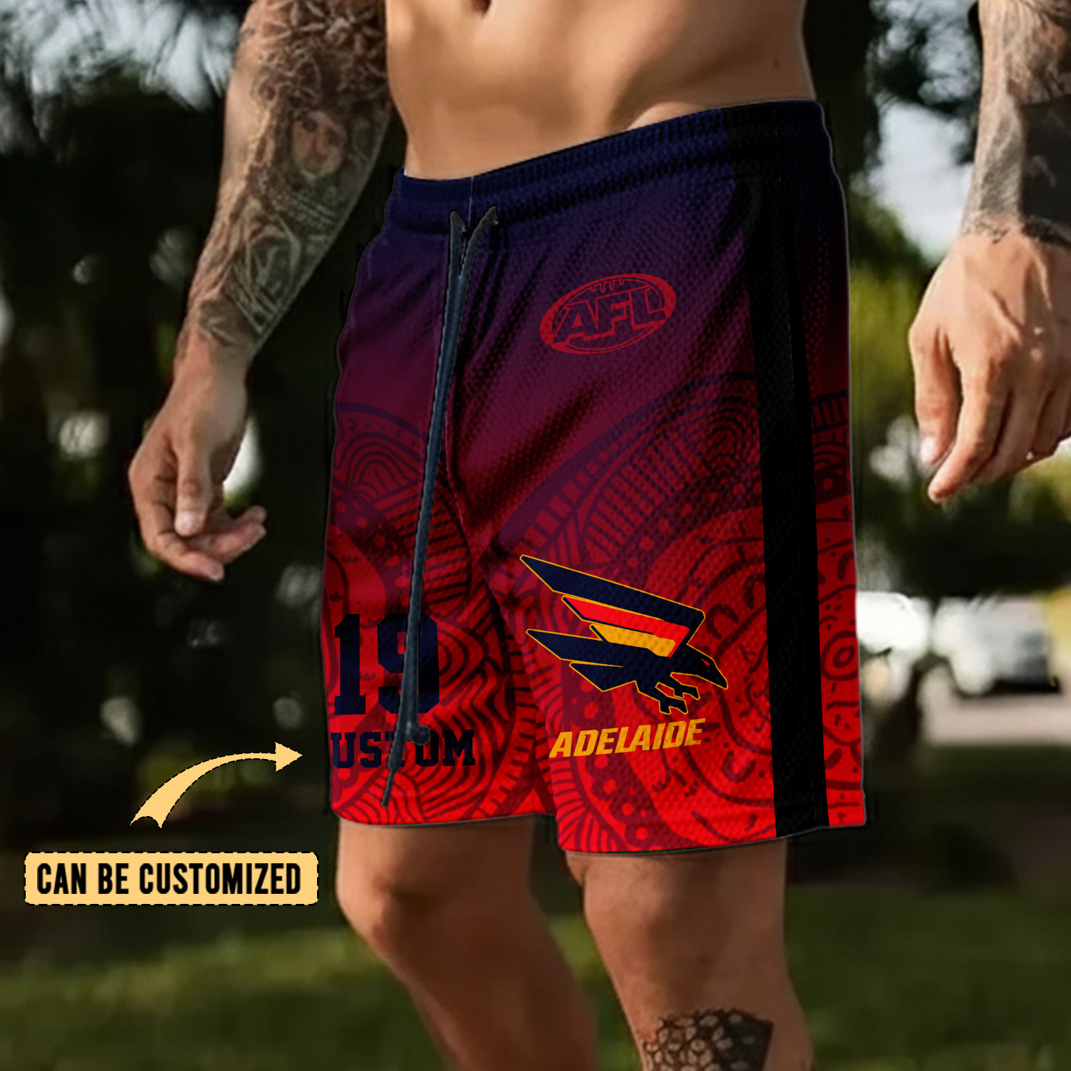 Auspiritmerch Adelaide Crows Personalized Short Pants Gift For Fans