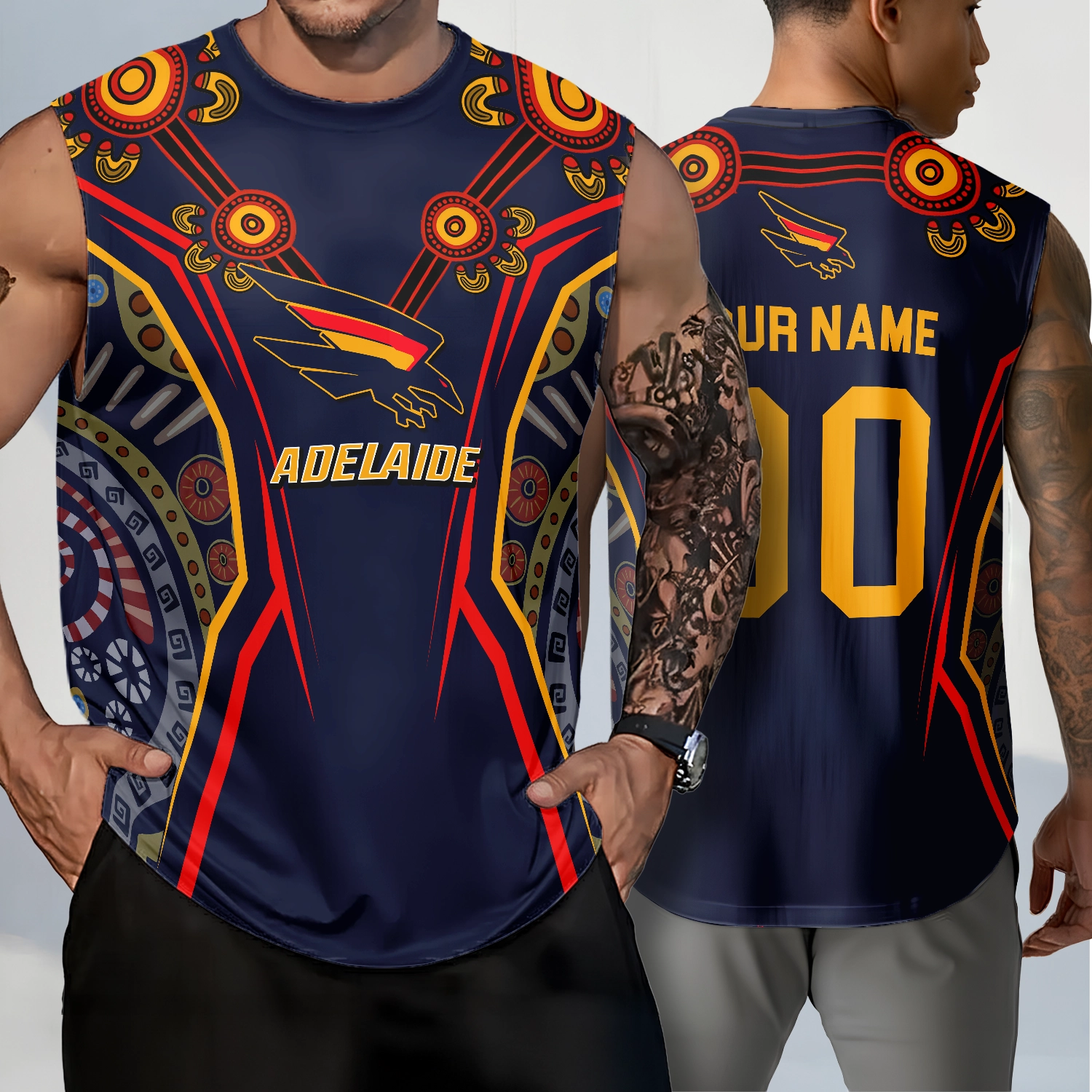 Auspiritmerch Adelaide Crows Personalized Tank Top Gift For Fans