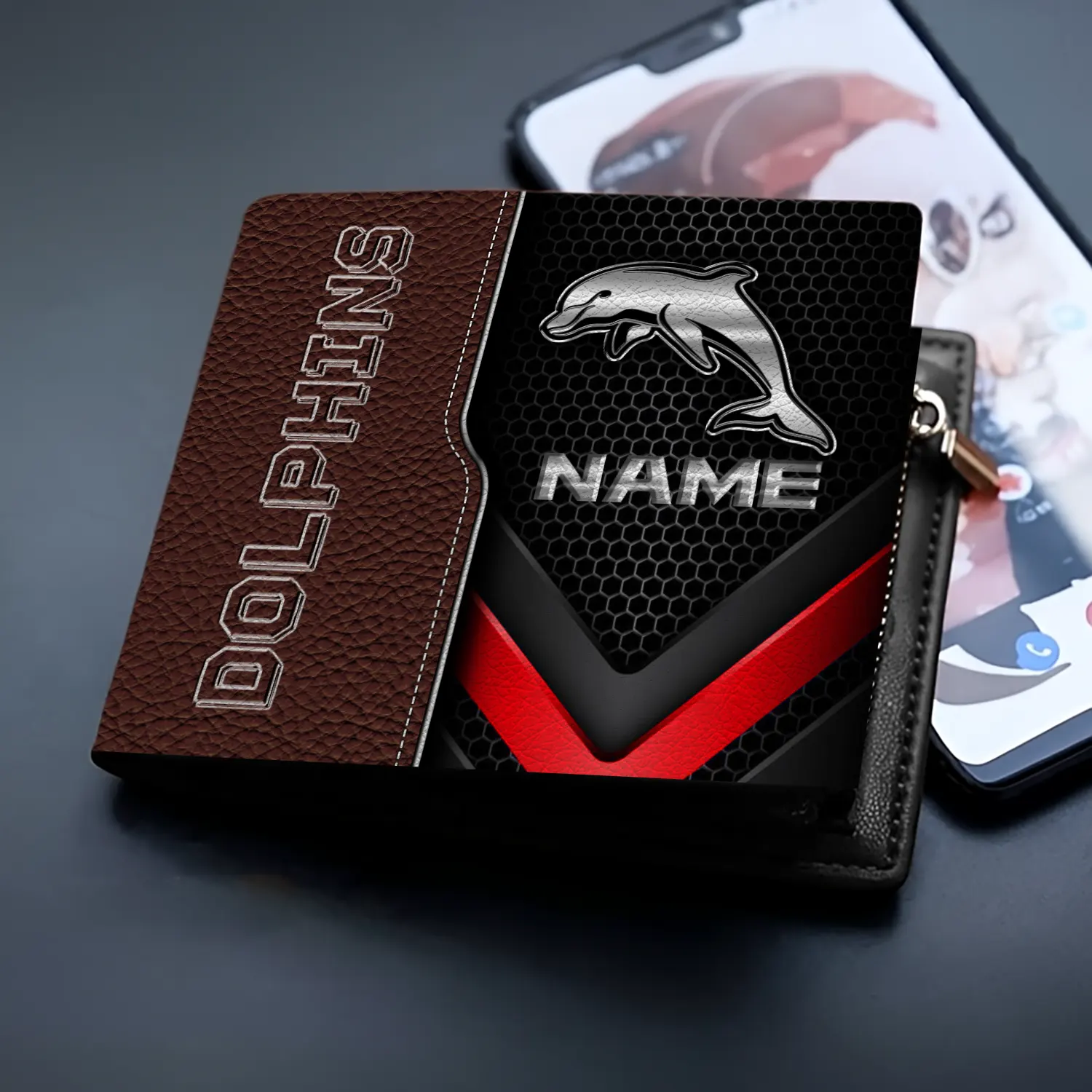 Auspiritmerch Dolphins Personalized Short Pants Gift For Fans