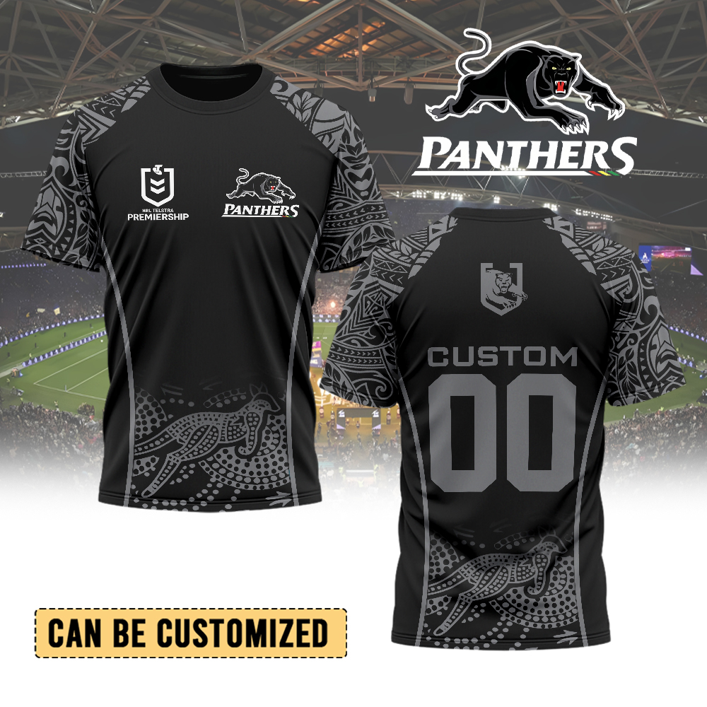 Auspiritmerch  Penrith Panthers Personalized T Shirt Gift For Fans