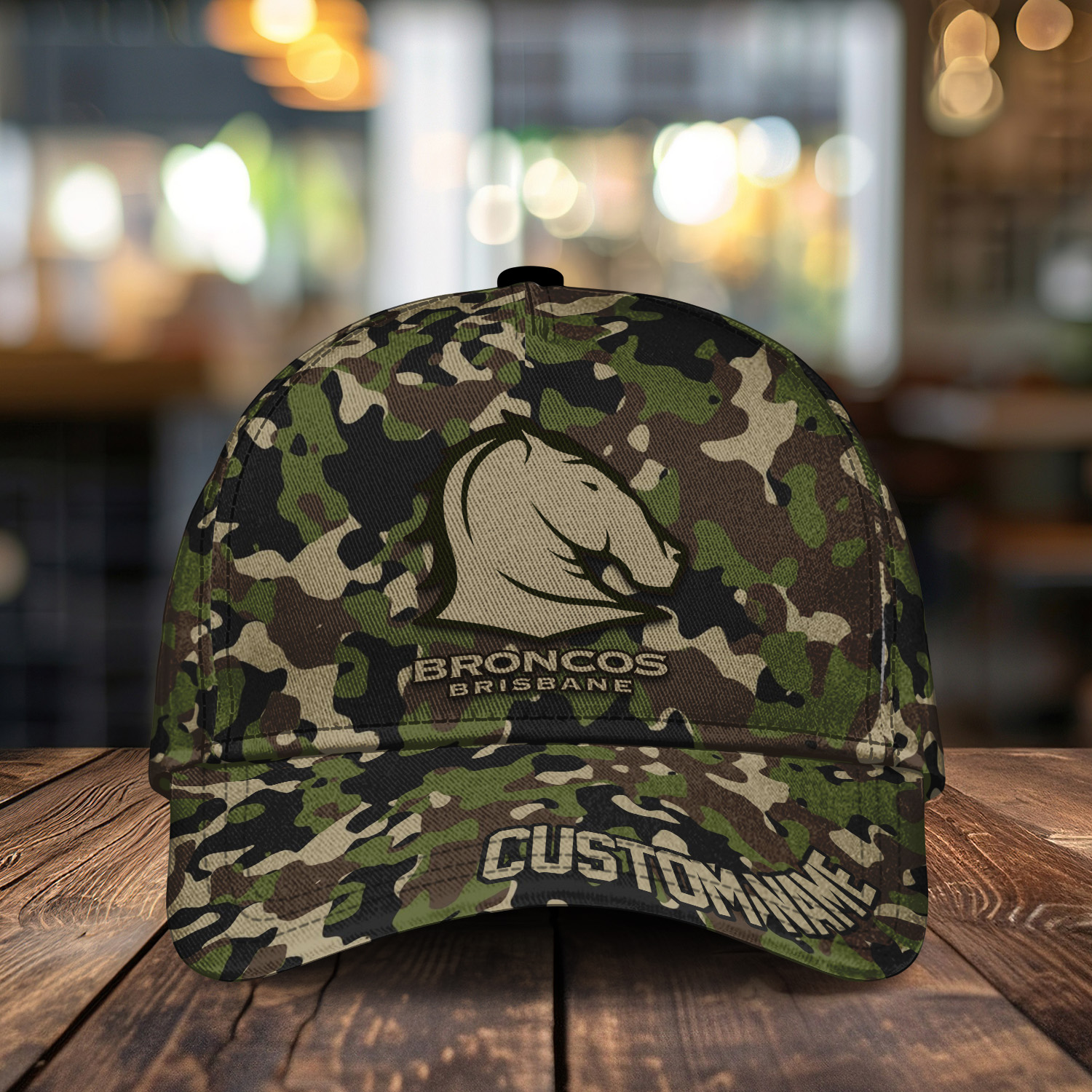 Auspiritmerch Brisbane Broncos Personalized Classic Cap Gift For Fans