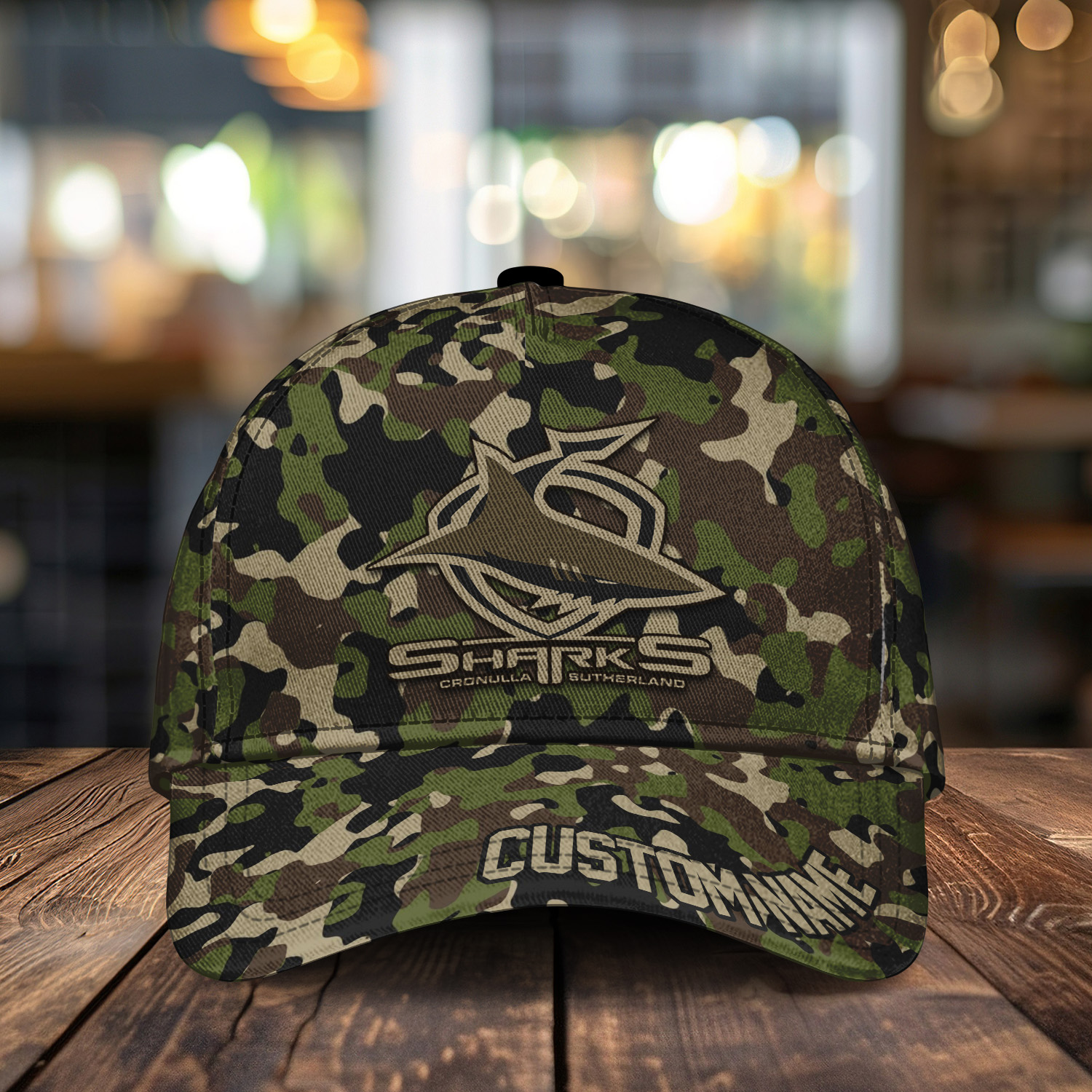 Auspiritmerch Cronulla-Sutherland Sharks Personalized Classic Cap Gift For Fans