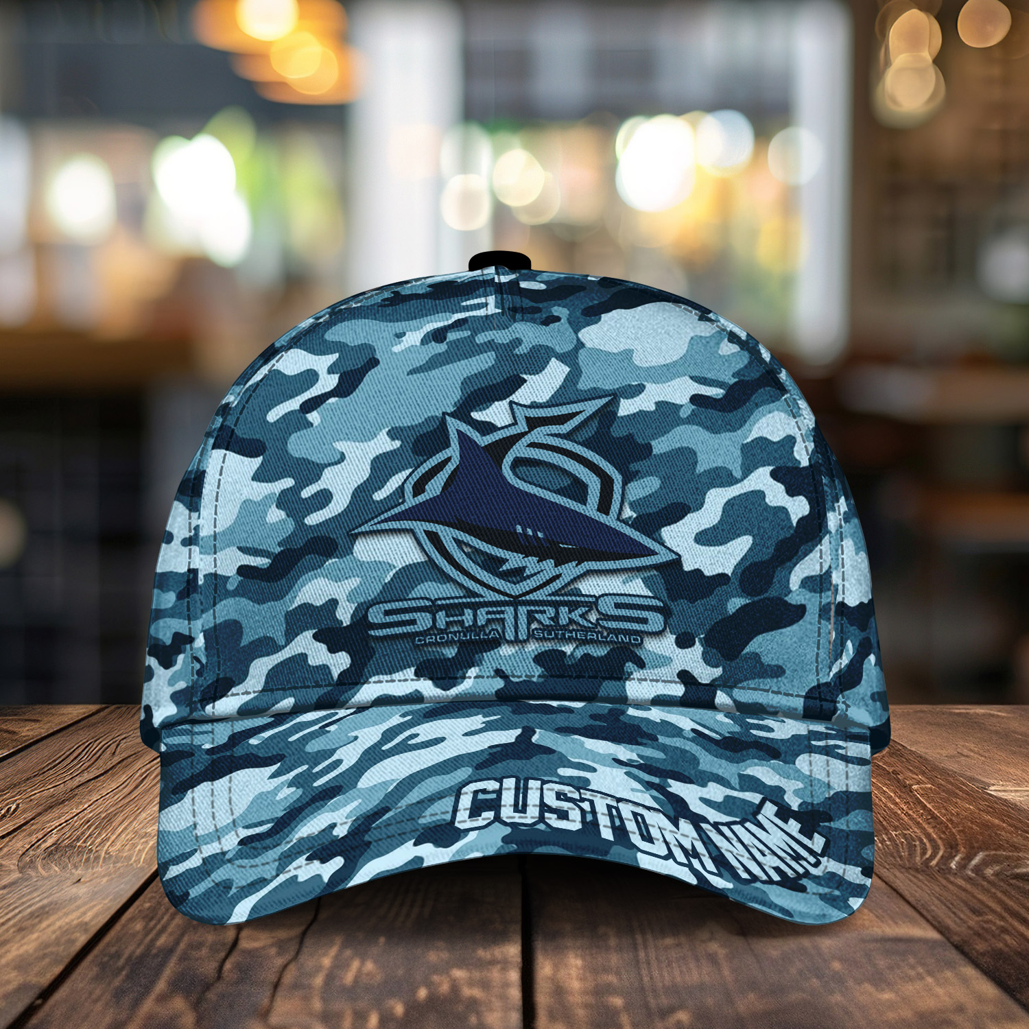 Auspiritmerch Cronulla-Sutherland Sharks Personalized Classic Cap Gift For Fans