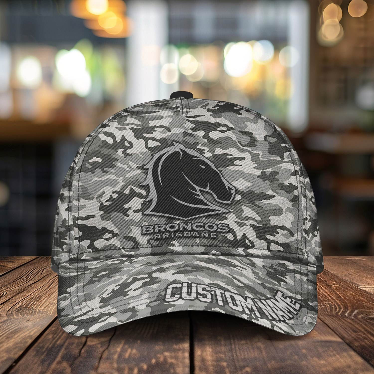 Auspiritmerch Brisbane Broncos Personalized Classic Cap Gift For Fans