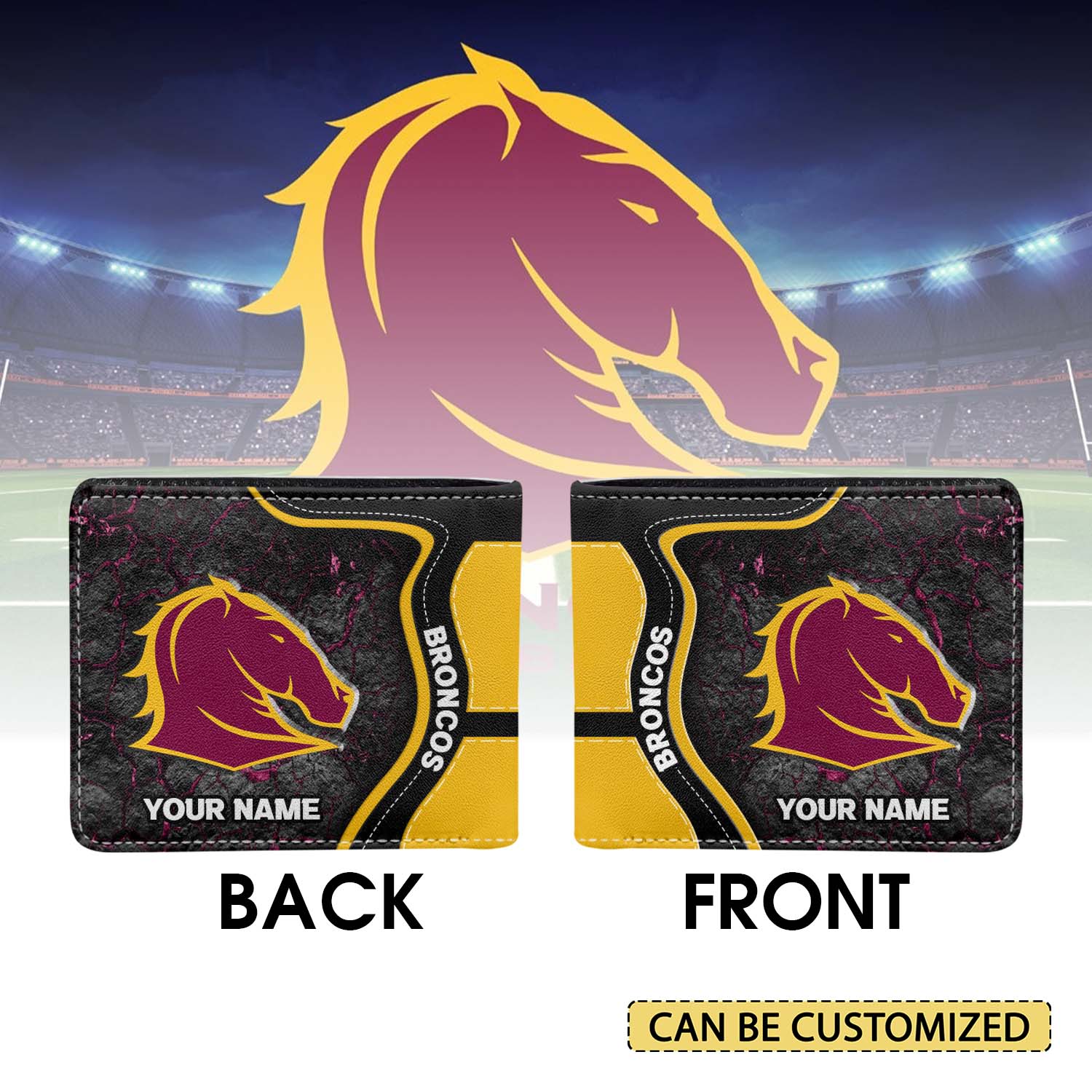 Auspiritmerch Wests Tigers Personalized Ceramic Pet Bowl Gift For Fans