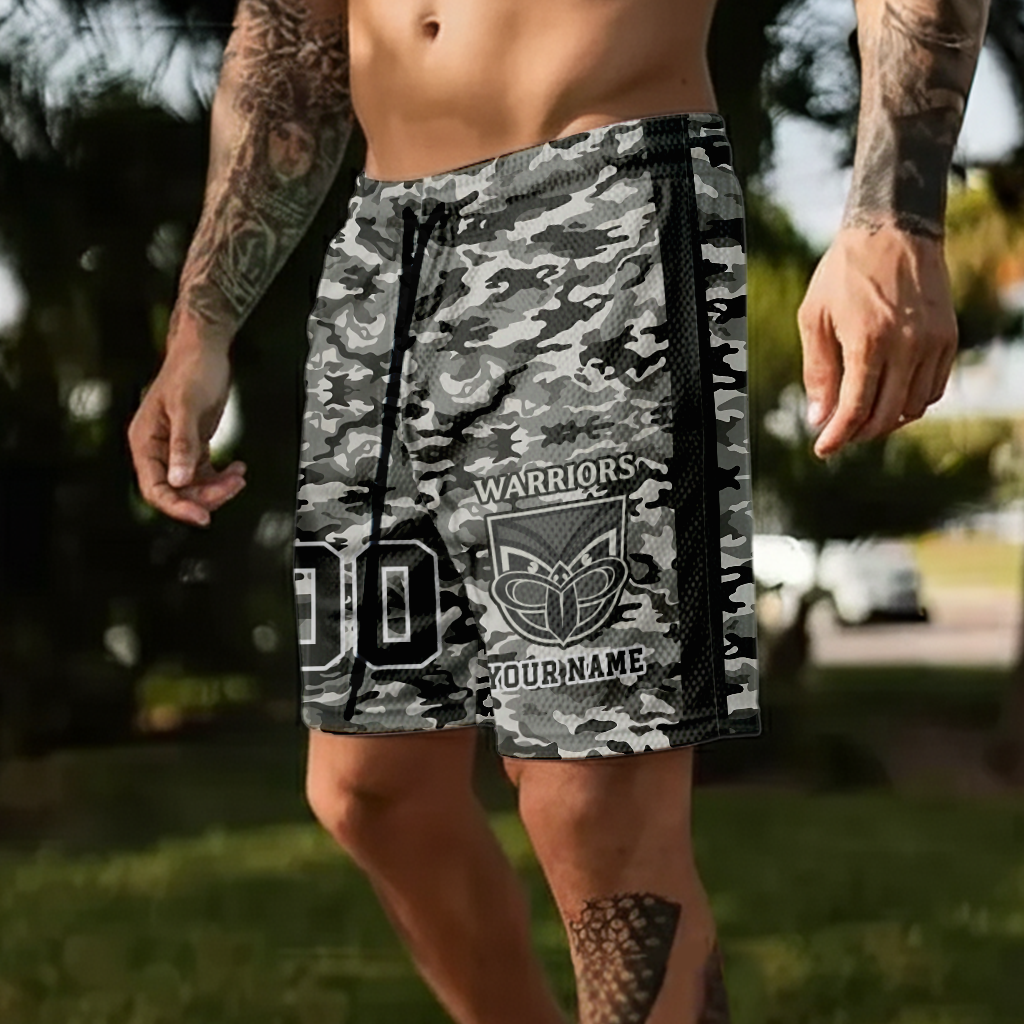 Auspiritmerch New Zealand Warriors Personalized Short Pants Gift For Fans