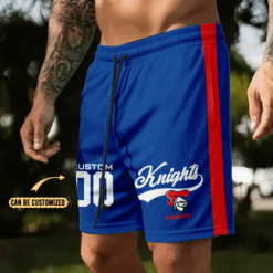 Auspiritmerch Newcastle Knights Personalized Short Pants Gift For Fans - Style1
