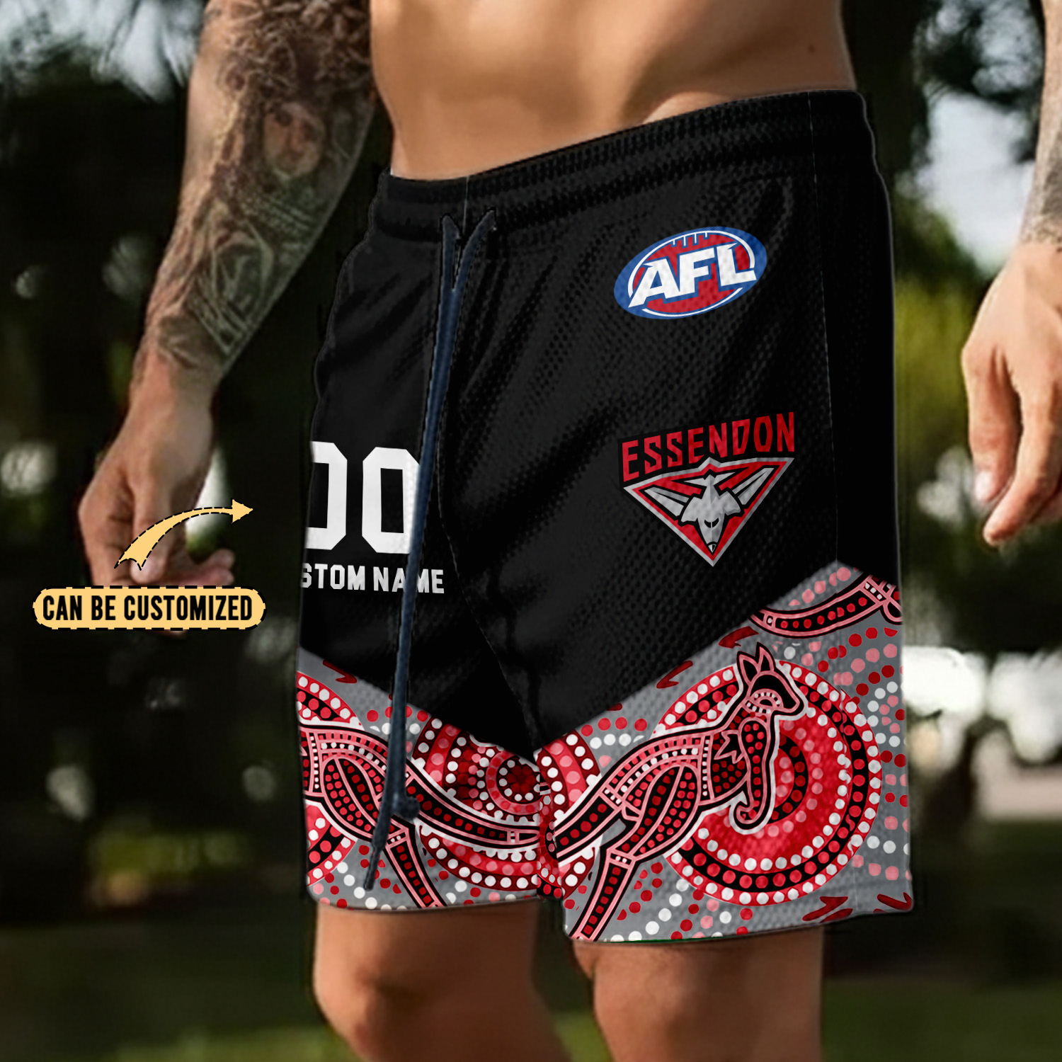 Auspiritmerch Essendon Personalized Short Pants Gift For Fans