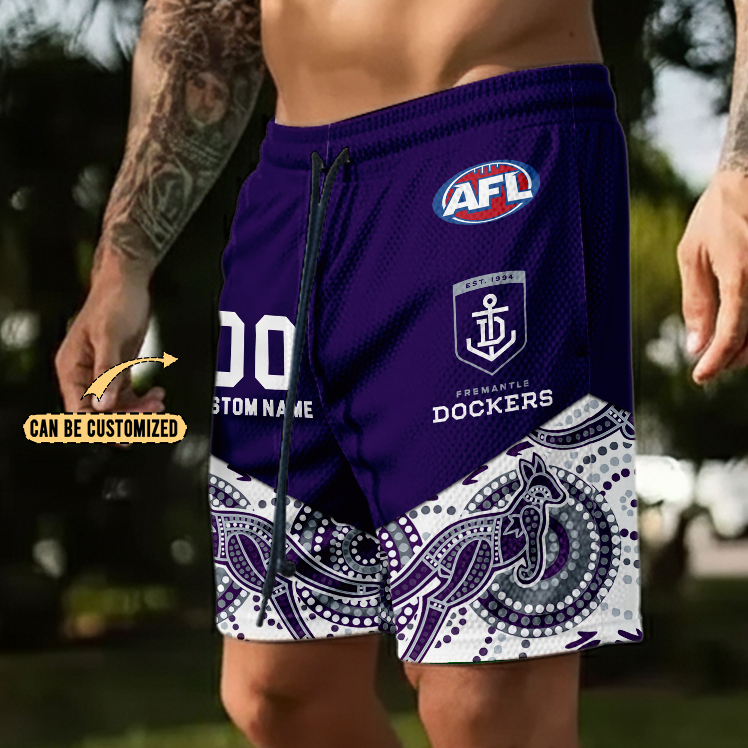 Auspiritmerch Fremantle Dockers Personalized Short Pants Gift For Fans