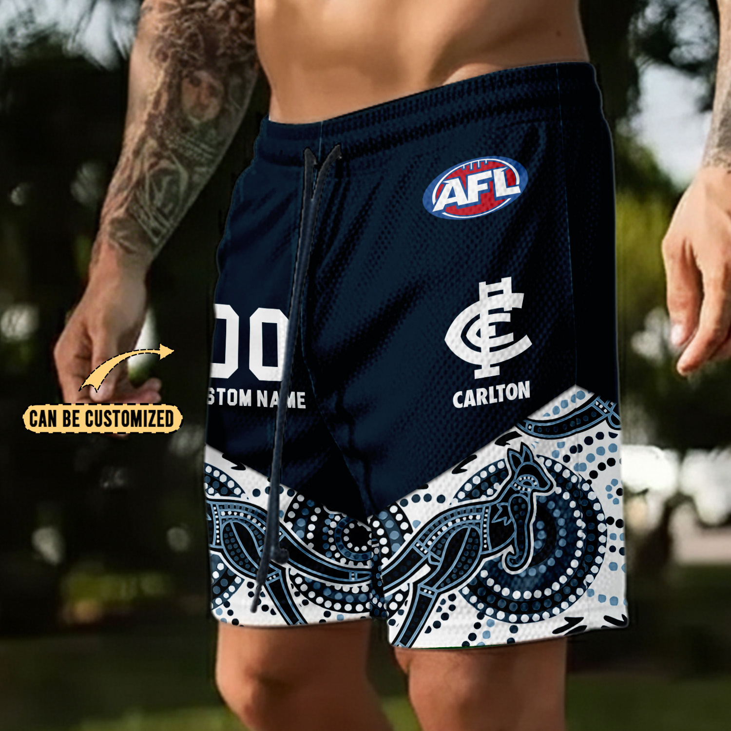 Auspiritmerch Carlton Blues Personalized Short Pants Gift For Fans