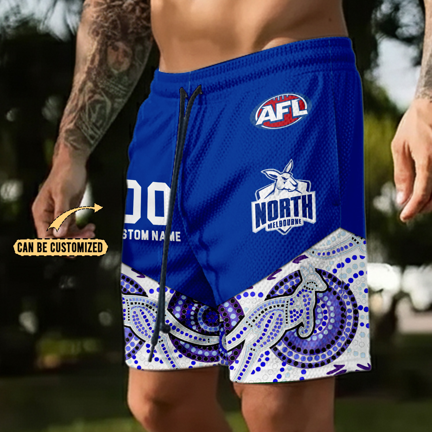 Auspiritmerch North Melbourne Personalized Short Pants Gift For Fans